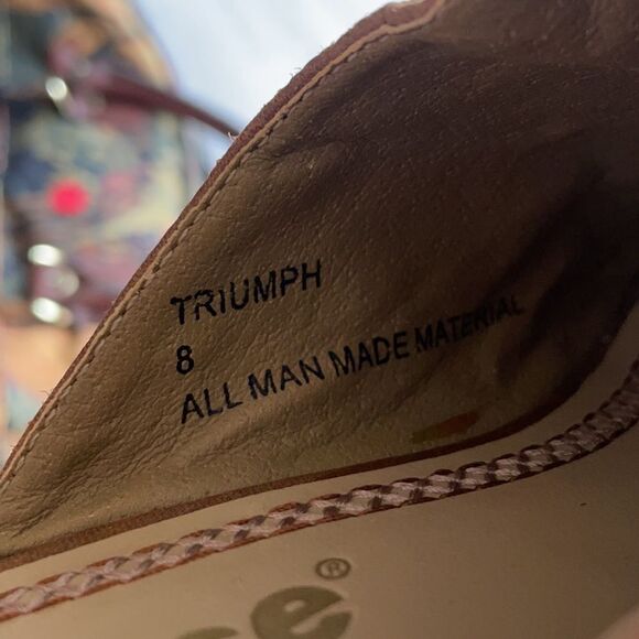 Women's Western Wedge Slip Ons Size 8 - Picture 5 of 5